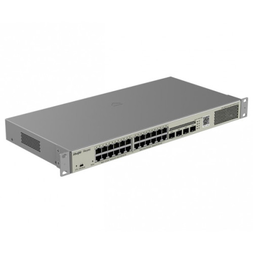 24 prievadų komutatorius Ruijie Reyee RG-NBS3100-24GT4SFP (Valdomas, Layer 2)