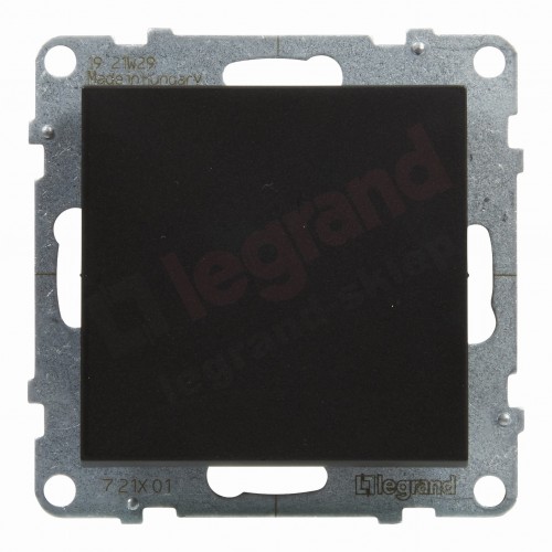 1 kl. juodas jungiklis Suno Legrand 721401 1 kl. juodas jungiklis Suno Legrand 721401