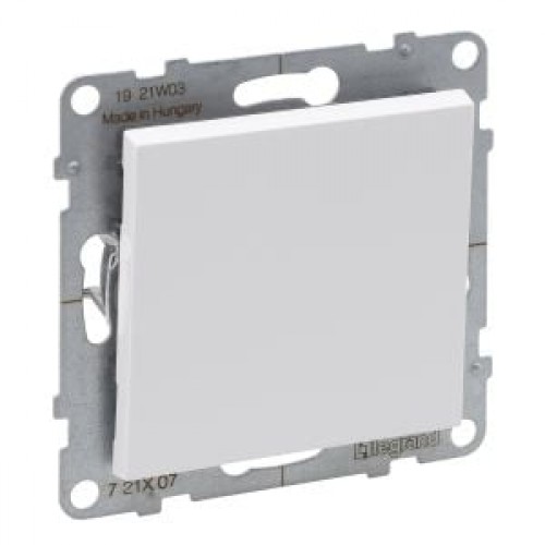 1 kl. baltas kryžminis jungiklis Suno Legrand 721107 1 kl. baltas kryžminis jungiklis Suno Legrand 721107