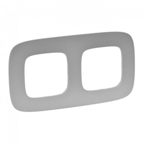2 v. rėmelis Allure Legrand 754392 (aluminium spalva) 2 v. rėmelis Allure Legrand 754392 (aluminium spalva)