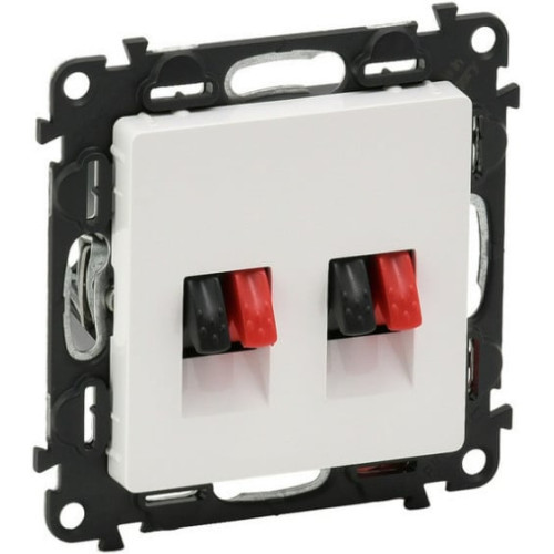 Dvigubas audio lizdas Valena Life Legrand 753178 (baltas) Dvigubas audio lizdas Valena Life Legrand 753178 (baltas)