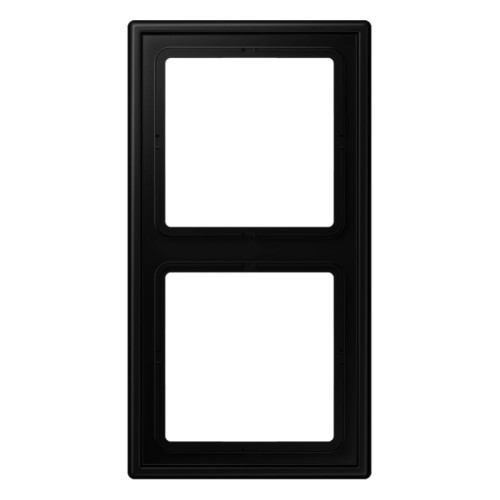 2 v. rėmelis LS990 JUNG LS982SWM (juodas, matinis)