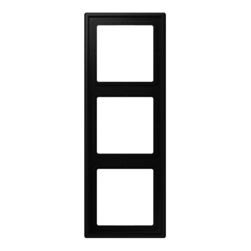 3 v. rėmelis LS990 JUNG LS983SWM (juodas, matinis)