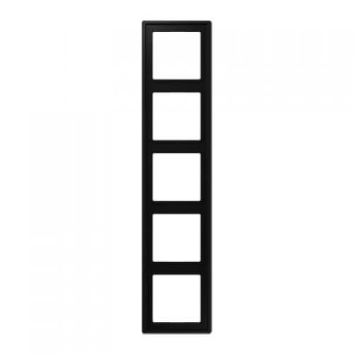 5 v. rėmelis LS990 JUNG LS985SWM (juodas, matinis)