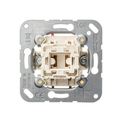 1 kl. perjungiklio mechanizmas JUNG 506U (10A/250V) 1 kl. perjungiklio mechanizmas JUNG 506U (10A/250V)