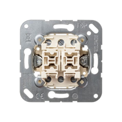 2 kl. perjungiklio mechanizmas JUNG 509U (10A/250V) 2 kl. perjungiklio mechanizmas JUNG 509U (10A/250V)