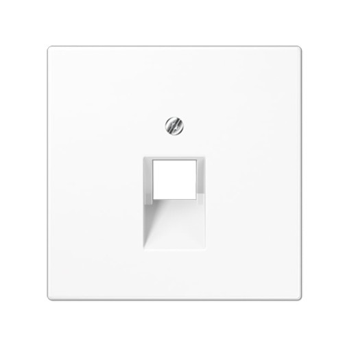 Kompiuterinio lizdo apdaila JUNG LS969-1UAWW (balta, 1xRJ45) Kompiuterinio lizdo apdaila JUNG LS969-1UAWW (balta, 1xRJ45)