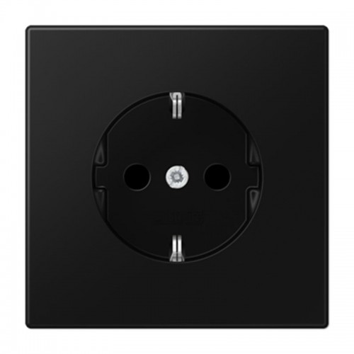 Kištukinis lizdas su įžeminimu JUNG LS1520SWM (juodas, matinis, 16A/250V) Kištukinis lizdas su įžeminimu JUNG LS1520SWM (juodas, matinis, 16A/250V)