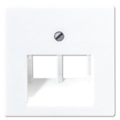 Kompiuterinio lizdo apdaila JUNG A569-2BFPLUAWW (balta, 2xRJ45) Kompiuterinio lizdo apdaila JUNG A569-2BFPLUAWW (balta, 2xRJ45)