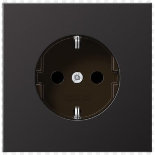 Kištukinis lizdas su įžeminimu JUNG LS AL1520D (juoda spalva) Kištukinis lizdas su įžeminimu JUNG LS AL1520D (juoda spalva)