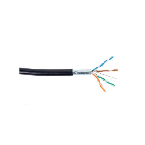 LAN tinklo kabelis Schnur FTP 5e 0.50mm (lauko, PVC, PE, Eca, 500m)
