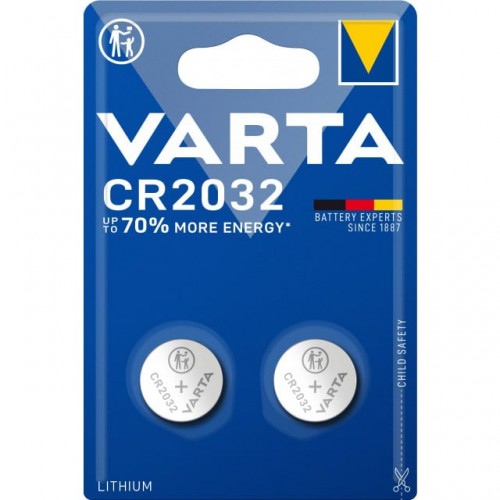 Baterija VARTA Lithium CR2032 (2 vnt.) 