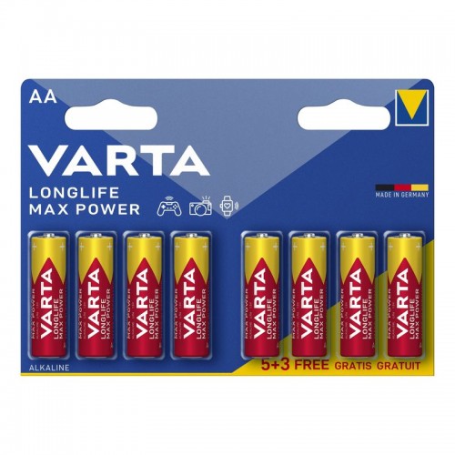 Baterija VARTA Alkaline Max Power LR6/AA (8 vnt.) 