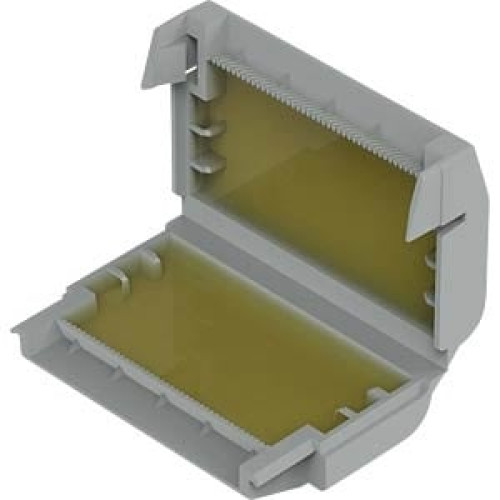 Gelinė sujungimo dėžutė Wago 207-1333 (IPX8, 33,6x17,8x52,7 mm, pilka)
