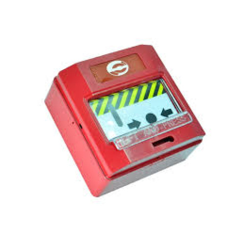 Gaisro pavojaus mygtukas NB525 (vidaus, NO, su stikliuku) Gaisro pavojaus mygtukas NB525 (vidaus, NO, su stikliuku)