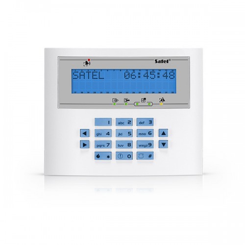 Klaviatūra SATEL INT-KLCDL-BL (Balta)