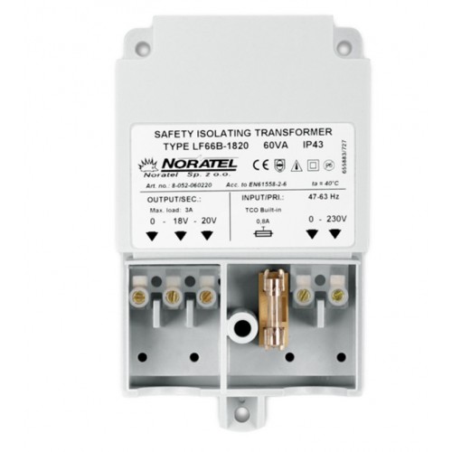Transformatorius SATEL TR 60 VA (230V AC)