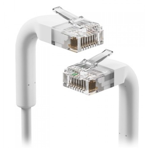 Kabelis patch Ubiquiti U-Cable-Patch-RJ45 (baltas, 0,10m, UTP, 6 Cat.) Kabelis patch Ubiquiti U-Cable-Patch-RJ45 (baltas, 0,10m, UTP, 6 Cat.)