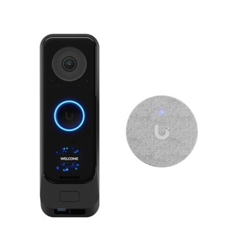 Durų skambučio komplektas Ubiquiti UniFi UVC-G4 Doorbell Pro Kit-Black (Juodas) Durų skambučio komplektas Ubiquiti UniFi UVC-G4 Doorbell Pro Kit-Black (Juodas)