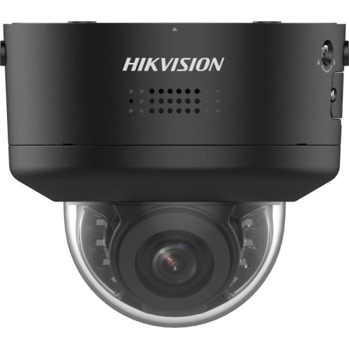 Hikvision dome DS-2CD2787G2H-LIPTRZS2U/SL F2.8-12 (juoda, 8 MP, IR, LED iki 40m, ColorVu, DarkFighter)