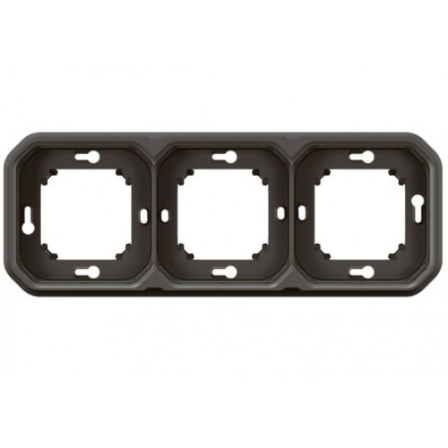 Virštinkinė dėžutė 3 vt. Plexo Legrand 069608L (antracitas) Virštinkinė dėžutė 3 vt. Plexo Legrand 069608L (antracitas)