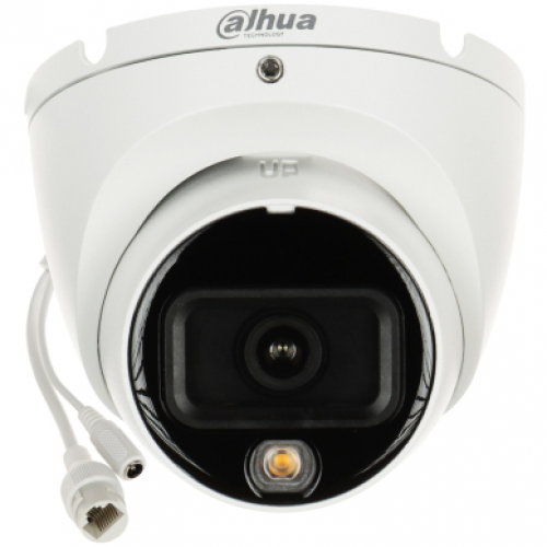 Dahua Dome IPC-HDW1639T-A-IL-0280B-S6 F2.8 (Balta, 6MP, ~110°, IR+balta šviesa 30m, IP67) Dahua Dome IPC-HDW1639T-A-IL-0280B-S6 F2.8 (Balta, 6MP, ~110°, IR+balta šviesa 30m, IP67)