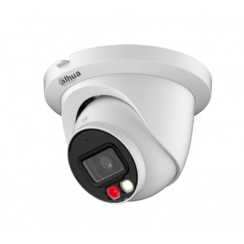 Dahua Dome IPC-HDW2549TM-S-IL-0280B F2.8 (Balta, 5MP, ~111°, IR+balta šviesa 30m, IP67)