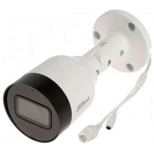 Dahua Bullet IPC-HFW1530S-0280B-S6 F2.8 (Balta, 5MP, ~106°, IR+balta šviesa 30m, IP67) Dahua Bullet IPC-HFW1530S-0280B-S6 F2.8 (Balta, 5MP, ~106°, IR+balta šviesa 30m, IP67)