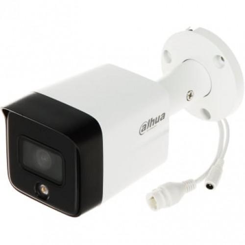 Dahua Bullet IPC-HFW1639TC-A-IL-0280B-S6 F2.8 (5MP, ~110°, IR+balta šviesa 30m, IP67) Dahua Bullet IPC-HFW1639TC-A-IL-0280B-S6 F2.8 (5MP, ~110°, IR+balta šviesa 30m, IP67)