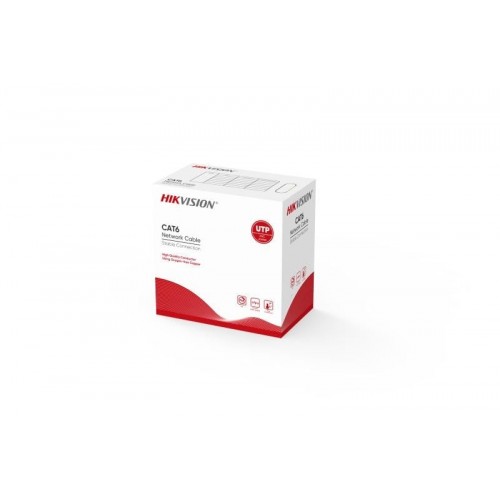 Kabelis ryšio Hik-vision UTP 6 (Gysla-0.55mm, ritė 305m) DS-1LN6-UU Kabelis ryšio Hik-vision UTP 6 (Gysla-0.55mm, ritė 305m) DS-1LN6-UU