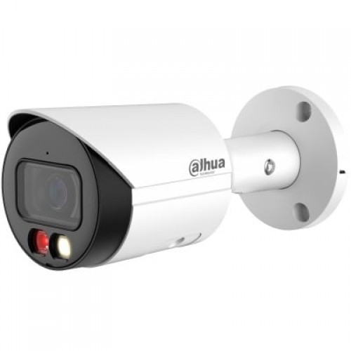 Dahua Bullet IPC-HFW2449S-S-IL-0280B F2.8 (Balta, 4MP, ~95°, IR+LED 30m, IP67, PoE) Dahua Bullet IPC-HFW2449S-S-IL-0280B F2.8 (Balta, 4MP, ~95°, IR+LED 30m, IP67, PoE)