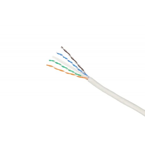 LAN tinklo kabelis Schnur UTP 6e 0.56mm (vidinis, PVC, LZSH, Cca, 305m)