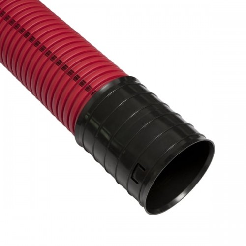 Raudonas gofruotas vamzdis D75 / d61 su viela Pipelife (be halogenų, 750N/5cm, 6m) Raudonas gofruotas vamzdis D75 / d61 su viela Pipelife (be halogenų, 750N/5cm, 6m)