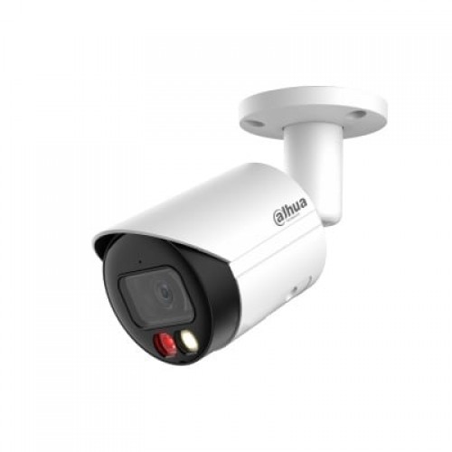 Dahua Bullet IPC-HFW2849S-S-IL-0360B F3.6 (Balta, 8MP 4K UHD, ~87°, IR+balta šviesa 30m, IP67)