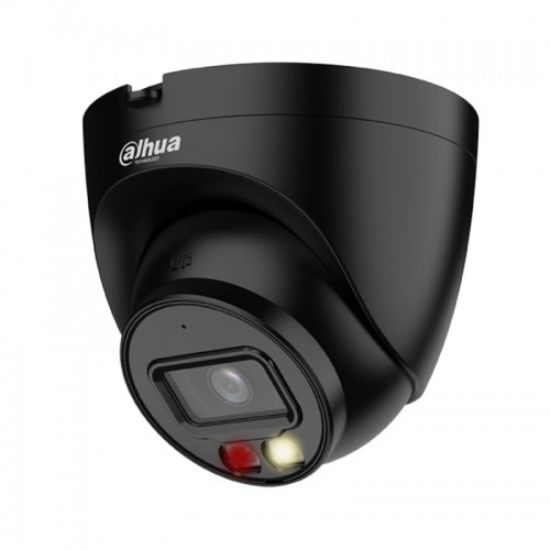 Dahua Dome IPC-HDW1439V-A-IL-0280B (juoda, 4 MP, F2.8, 30m IR + šviesa, IP67) Dahua Dome IPC-HDW1439V-A-IL-0280B (juoda, 4 MP, F2.8, 30m IR + šviesa, IP67)