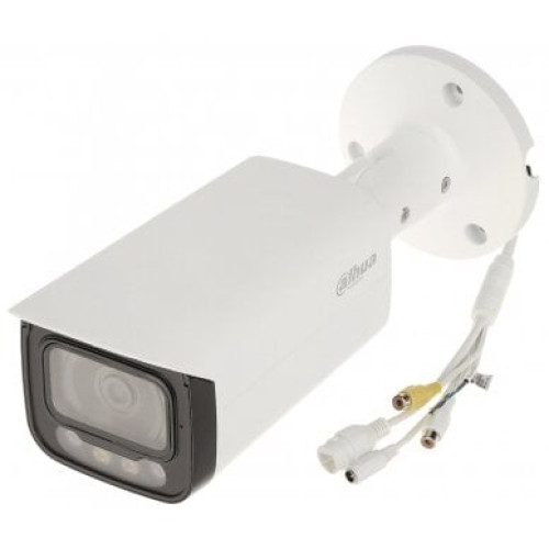 IP kamera Dahua Bullet HFW2449T-AS-IL-0360B F3.6 (Balta, 4MP, WizSense, IR 60m, LED 50m, IP67) IP kamera Dahua Bullet HFW2449T-AS-IL-0360B F3.6 (Balta, 4MP, WizSense, IR 60m, LED 50m, IP67)