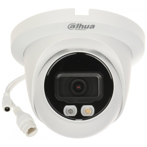 Dahua Dome HDW2449TM-S-IL-0280B F2.8 (Baltas, 4MP, 95°, IR+LED 30m, IP67) Dahua Dome HDW2449TM-S-IL-0280B F2.8 (Baltas, 4MP, 95°, IR+LED 30m, IP67)