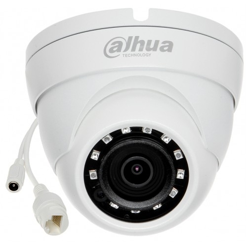 IP kamera Dahua Dome IPC-HDW1230S-0280B-S5 2.8mm (2MP, 104°, IR 30m, H.265, IP67) IP kamera Dahua Dome IPC-HDW1230S-0280B-S5 2.8mm (2MP, 104°, IR 30m, H.265, IP67)