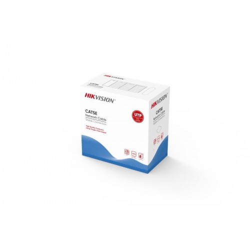 Kabelis ryšio Hikvision UTP 5E Hikvision DS-1LN5E-E/E (305m.) Kabelis ryšio Hikvision UTP 5E Hikvision DS-1LN5E-E/E (305m.)