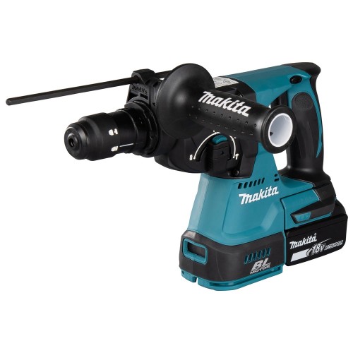 Akumuliatorinis perforatorius 18V 5Ah Makita DHR243RTJW Akumuliatorinis perforatorius 18V 5Ah Makita DHR243RTJW