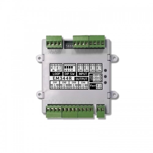 Adresinis relinis modulis Enea EM344R (4x I/O) Adresinis relinis modulis Enea EM344R (4x I/O)
