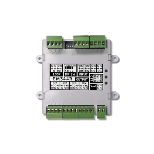 Adresinis relinis modulis Enea EM344R (4x I/O)