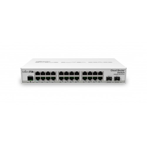 24 prievadų valdomas komutatorius MikroTik CRS326-24G-2S+IN 24 prievadų valdomas komutatorius MikroTik CRS326-24G-2S+IN