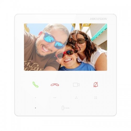 SP telefonspynės monitorius Hikvision DS-KH6110-WE1 (Baltas) SP telefonspynės monitorius Hikvision DS-KH6110-WE1 (Baltas)