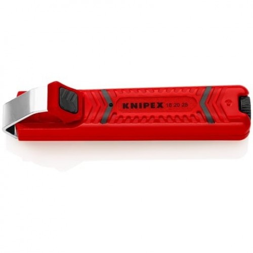 Kabelio nužievinimo peilis Knipex 16 20 28 SB (Ø8–28mm) Kabelio nužievinimo peilis Knipex 16 20 28 SB (Ø8–28mm)