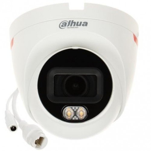 Dome kamera Dahua IPC-HDW2449T-S-LED-0280B-PRO F2.8 (4MP, 112°, IR+LED 30m, IP67, IK10)