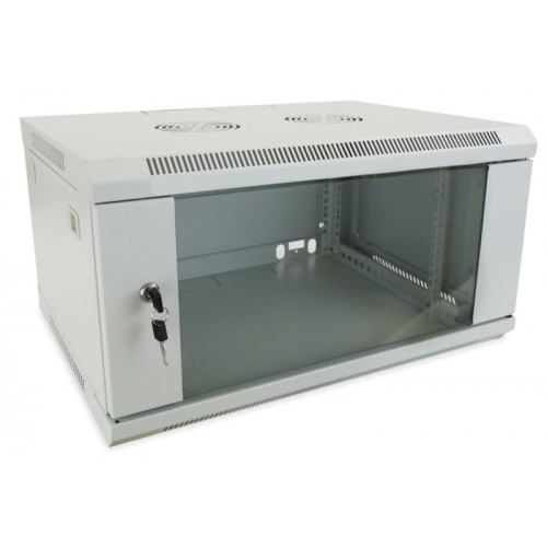 Komutacinė spinta 19'' pakabinama 4U 600x450x279mm (pilka, surinkta, IP20) AWM2-6404 Komutacinė spinta 19'' pakabinama 4U 600x450x279mm (pilka, surinkta, IP20) AWM2-6404