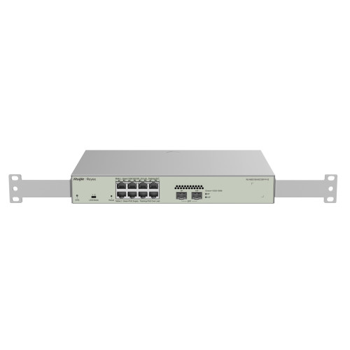 10 prievadų komutatorius Ruijie RG-NBS3100-8GT2SFP-P-V2 (Valdomas, Layer 2, 8 x PoE+) 10 prievadų komutatorius Ruijie RG-NBS3100-8GT2SFP-P-V2 (Valdomas, Layer 2, 8 x PoE+)