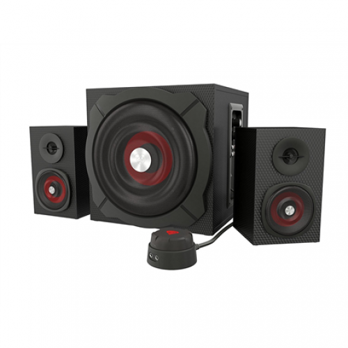 NCS-1408 GENESIS Helium 610BT Computer Speakers, Wired, Bluetooth, Black | Genesis | Helium 610BT | Bluetooth | Red/Black | Computer Speakers