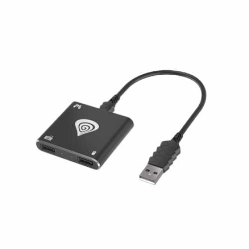 NAG-1390 GENESIS TIN 200 Mouse/Keyboard Adapter For XONE/PS4/PS3/Switch Console, Black | Genesis NAG-1390 GENESIS TIN 200 Mouse/Keyboard Adapter For XONE/PS4/PS3/Switch Console, Black | Genesis